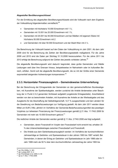 Working Paper 2010 - Kommunales Haushaltsmanagement - eDoc