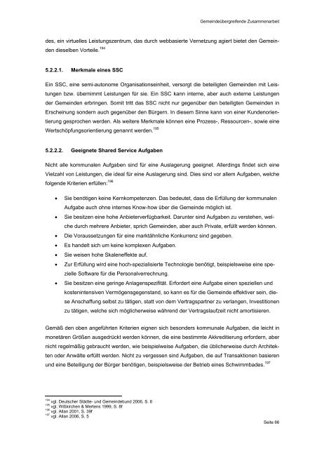 Working Paper 2010 - Kommunales Haushaltsmanagement - eDoc