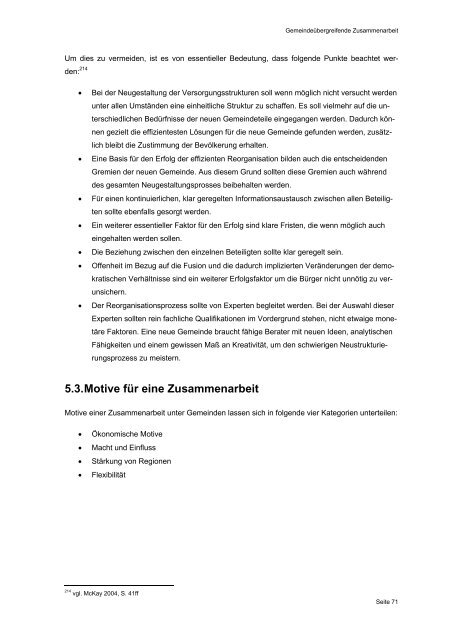 Working Paper 2010 - Kommunales Haushaltsmanagement - eDoc