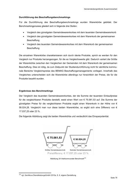 Working Paper 2010 - Kommunales Haushaltsmanagement - eDoc