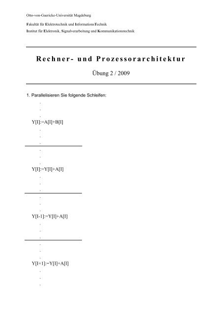 Institut für Informations- und Kommunikationstechnik - IIKT - Otto-von ...