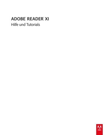 PDF der Reader XI-Hilfe - Adobe