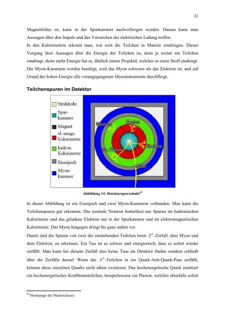 Aufbereitung der CERN - Masterclass für die Durchführung an ...