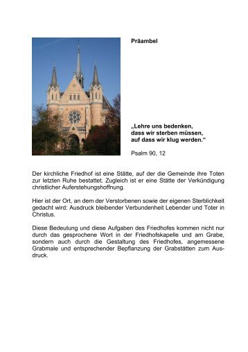 1. Friedhofsordnung - Propstei Braunschweig