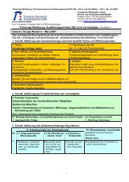 Planungs-Werkzeug: Ausbildungseinheit (AE) und ... - ViBiNeT