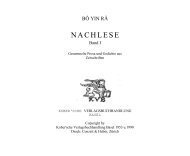 NACHLESE - BÔ YIN RÂ — HORTUS CONCLUSUS — Geistiges ...