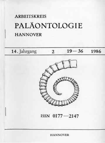 PALÄONTOLOGIE
