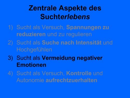 Die körperorientierte Perspektive in der Suchttherapie