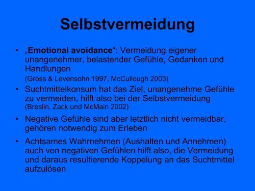 Die körperorientierte Perspektive in der Suchttherapie