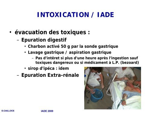 Intoxications médicamenteuses - docsamu