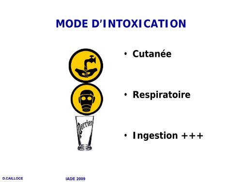 Intoxications médicamenteuses - docsamu