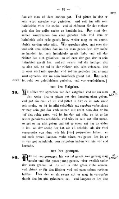 Deutschenspiegel 1274/1275 (Ficker 1859) - Koeblergerhard.de