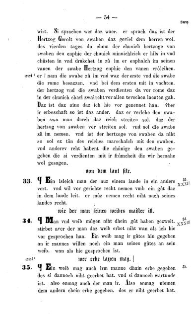 Deutschenspiegel 1274/1275 (Ficker 1859) - Koeblergerhard.de