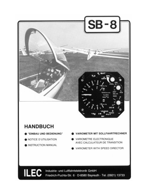 SB 8 Variometer - ILEC GmbH