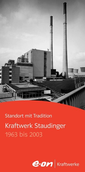 40 Jahre Staudinger - E.ON AG