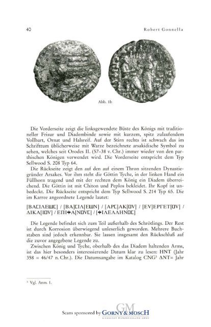 1996 Band XLVI - Bayerische Numismatische Gesellschaft