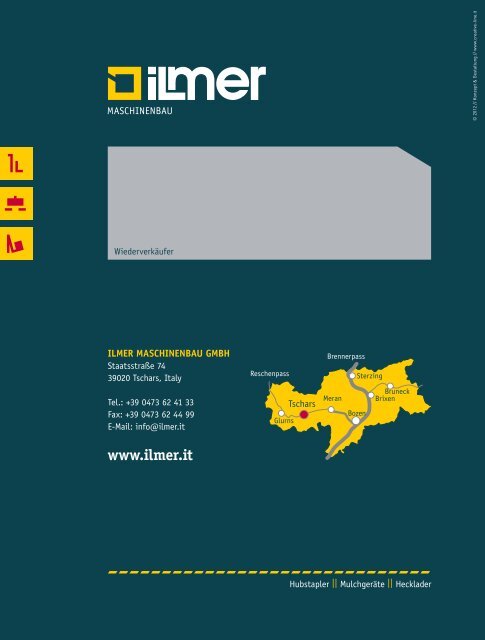 1 Hubstapler || Mulchgeräte || Hecklader - Ledinegg GmbH