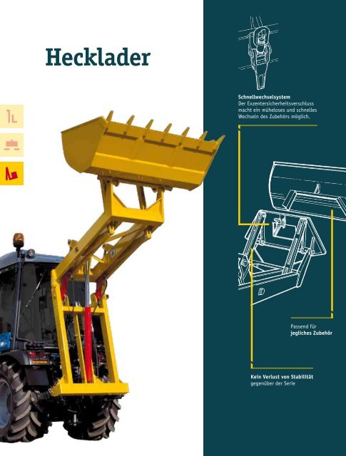 1 Hubstapler || Mulchgeräte || Hecklader - Ledinegg GmbH