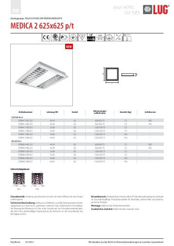 Katalogblatt (PDF) - LUG