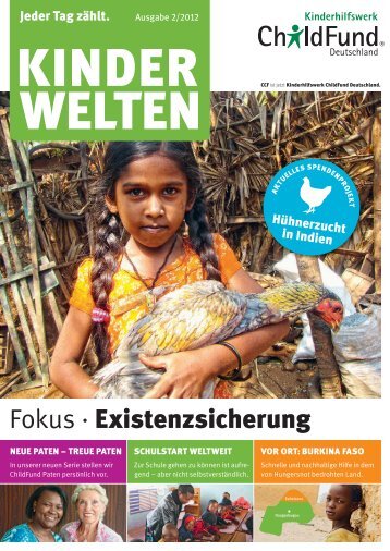 Fokus · Existenzsicherung - ChildFund Deutschland