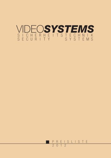 Videosystems Preisliste