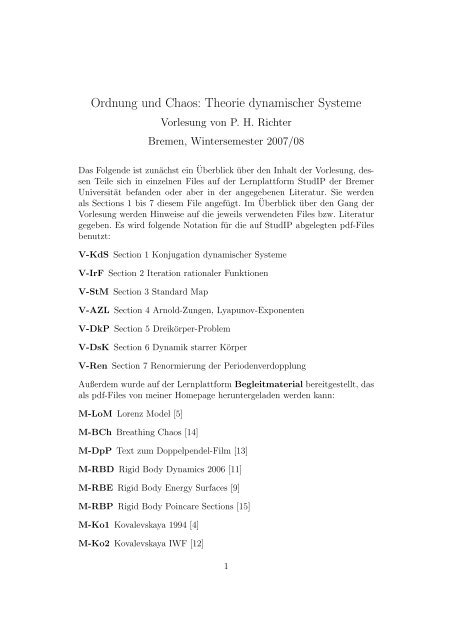 Chaos Und Systeme Eine Einfuhrung In Theorie Und Simulation