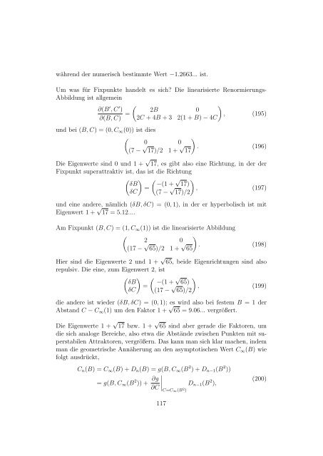 Ordnung und Chaos: Theorie dynamischer Systeme - Institut für ...