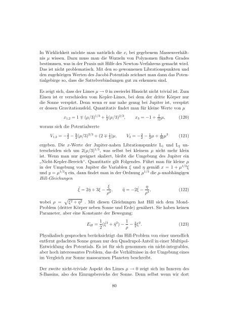 Ordnung und Chaos: Theorie dynamischer Systeme - Institut für ...