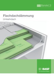 Styrodur C - XPS - Flachdachdämmung - Brochure German - BASF