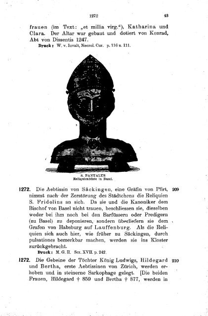 Geschichte der reliquien in der Schweiz [microform] - thata site