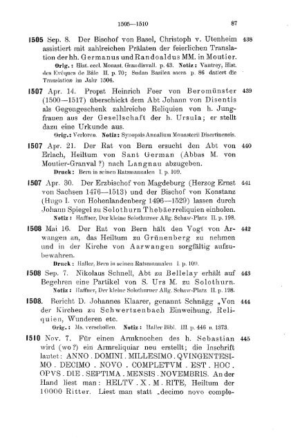 Geschichte der reliquien in der Schweiz [microform] - thata site