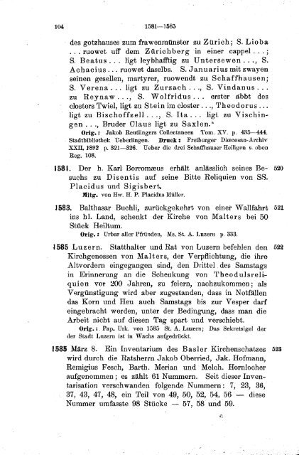 Geschichte der reliquien in der Schweiz [microform] - thata site