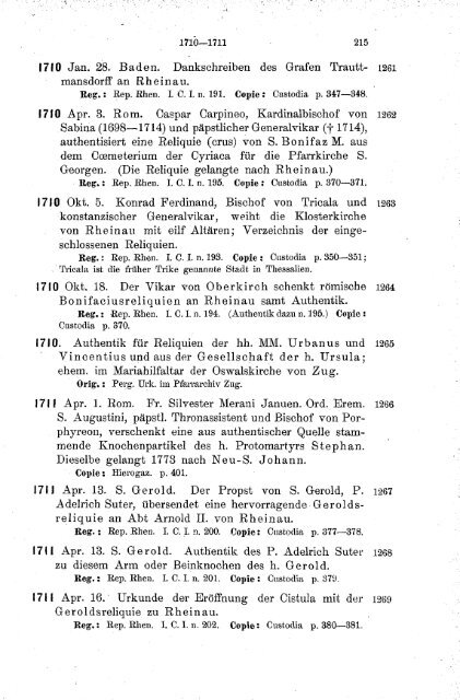 Geschichte der reliquien in der Schweiz [microform] - thata site