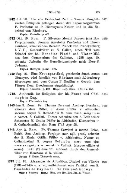 Geschichte der reliquien in der Schweiz [microform] - thata site