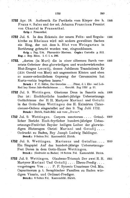 Geschichte der reliquien in der Schweiz [microform] - thata site