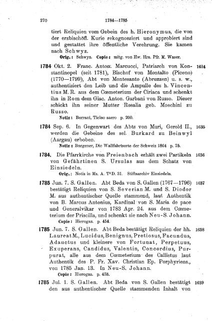 Geschichte der reliquien in der Schweiz [microform] - thata site