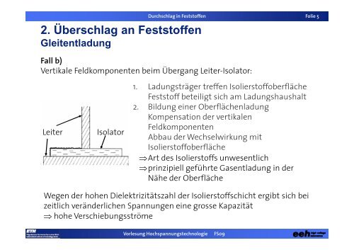 Durchschlag in Feststoffen Durchschlag in Feststoffen