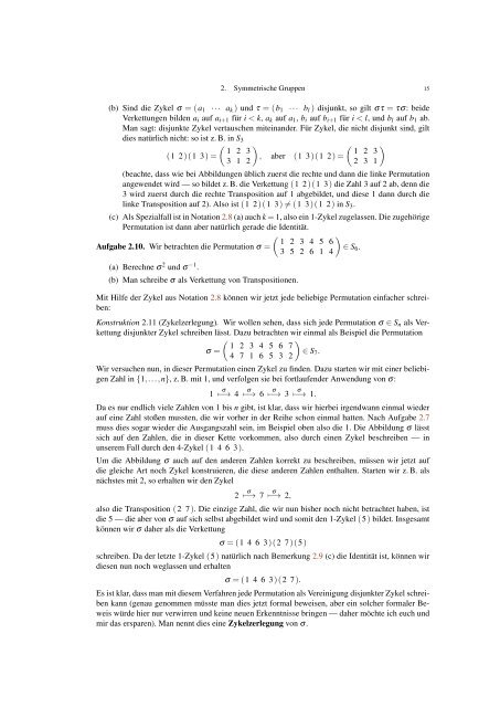 Algebraische Strukturen