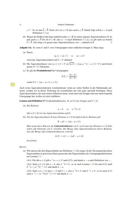 Algebraische Strukturen