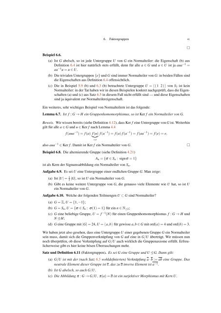 Algebraische Strukturen