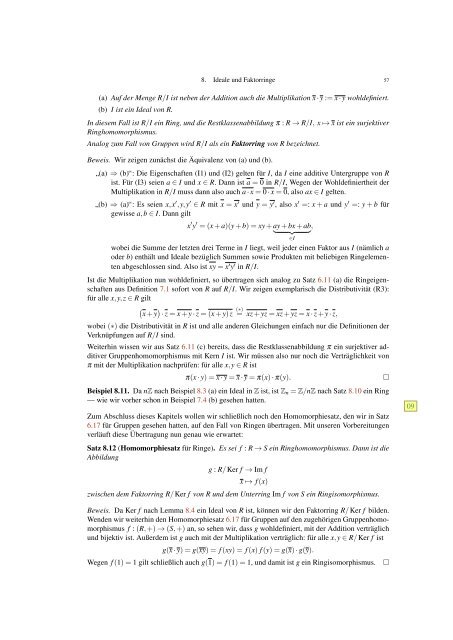 Algebraische Strukturen