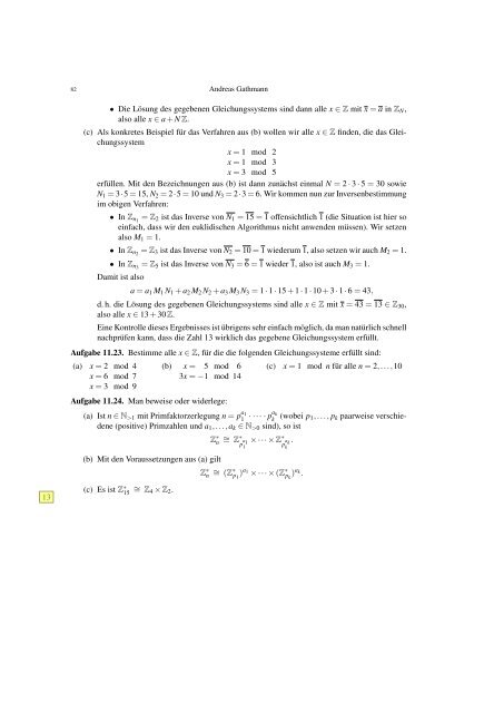 Algebraische Strukturen