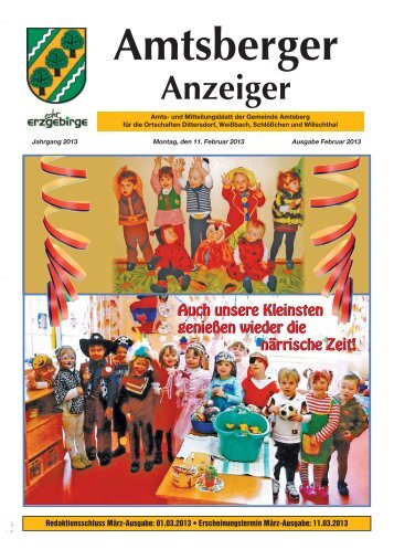 Amtsberger Anzeiger - in der Gemeinde Amtsberg