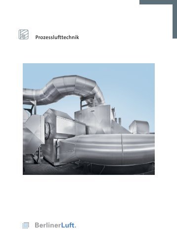 Broschüre Prozesslufttechnik - Berliner Luft Technik GmbH