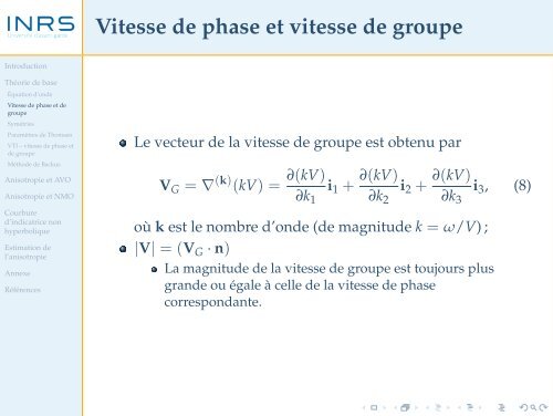 Méthodes sismiques 10 - Anisotropie - liamg