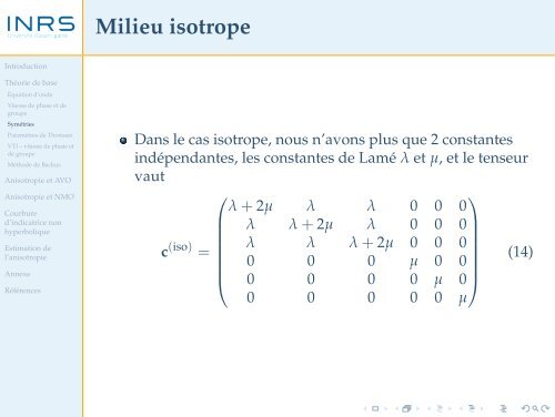 Méthodes sismiques 10 - Anisotropie - liamg