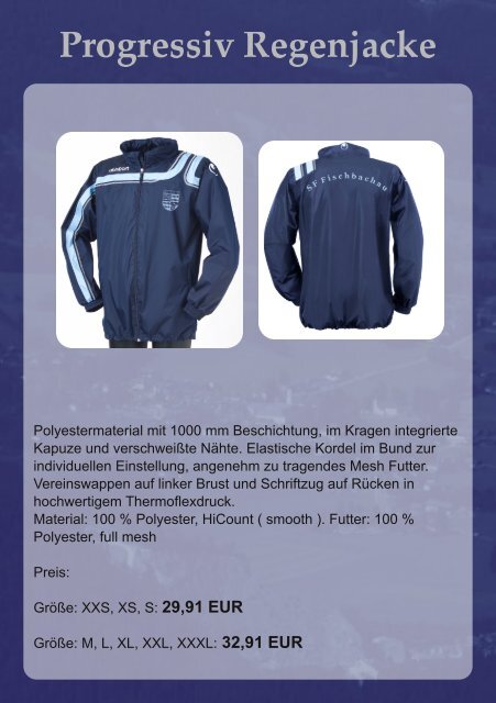 Katalog als PDF Datei - Sportfreunde Fischbachau