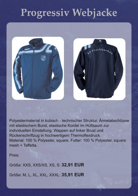 Katalog als PDF Datei - Sportfreunde Fischbachau