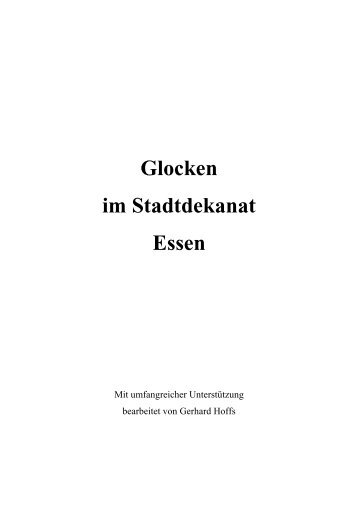 Glockenbuch Stadtdekanat Essen - glockenbuecherbes.de