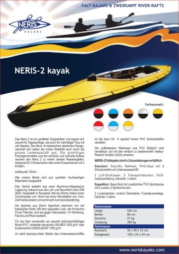 NERIS-2 kayak - Nautiraid